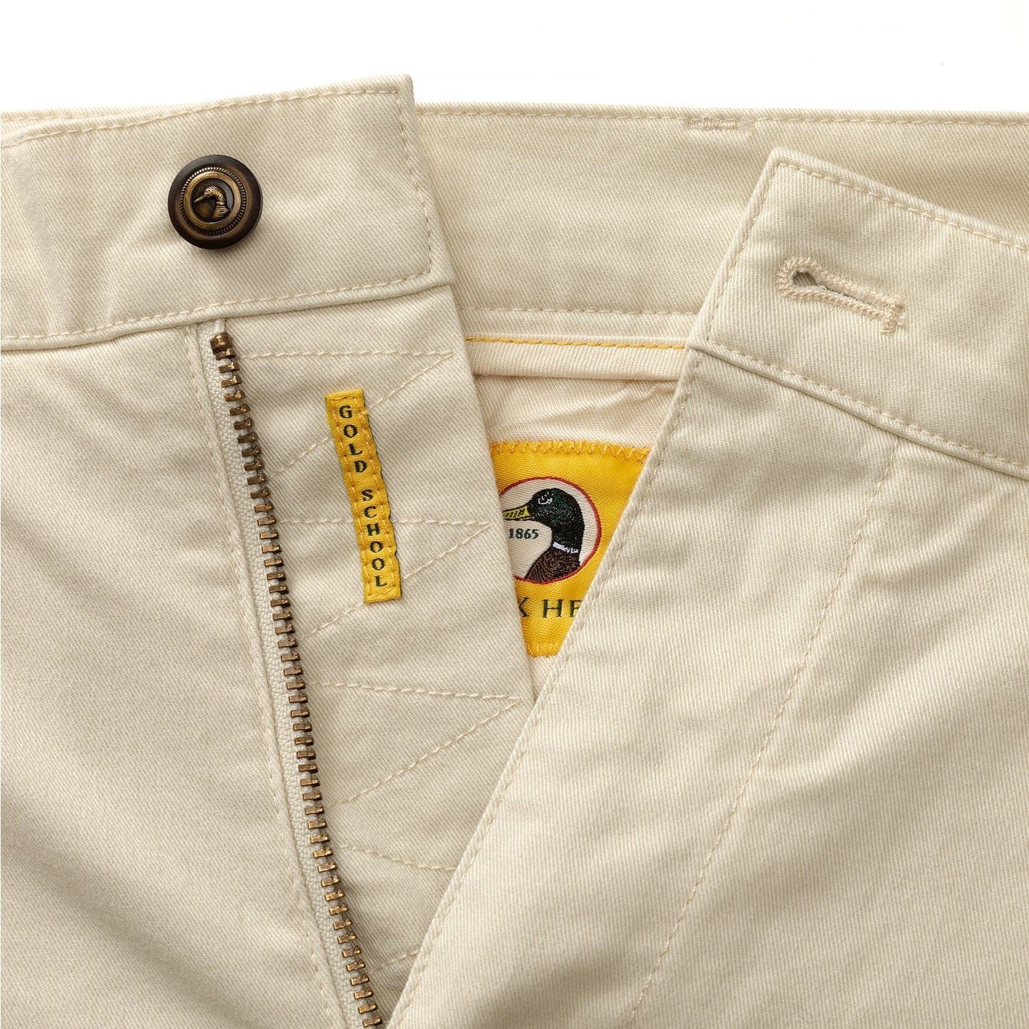 Duck Head Men's Gold School Chino Short - 7" Inseam