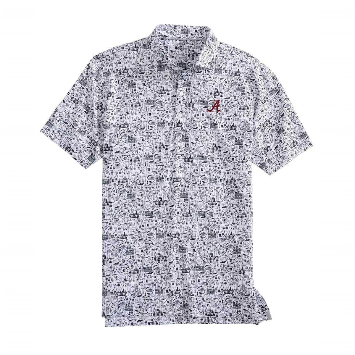 Johnnie-O Boys' Alabama Tailgater 2.0 Polo