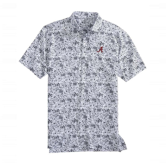 Johnnie-O Boys' Alabama Tailgater 2.0 Polo